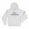BTS Keep Swimming Unisex Hoodie White