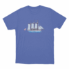 BTS Swim Pixel Unisex T Shirt Blue
