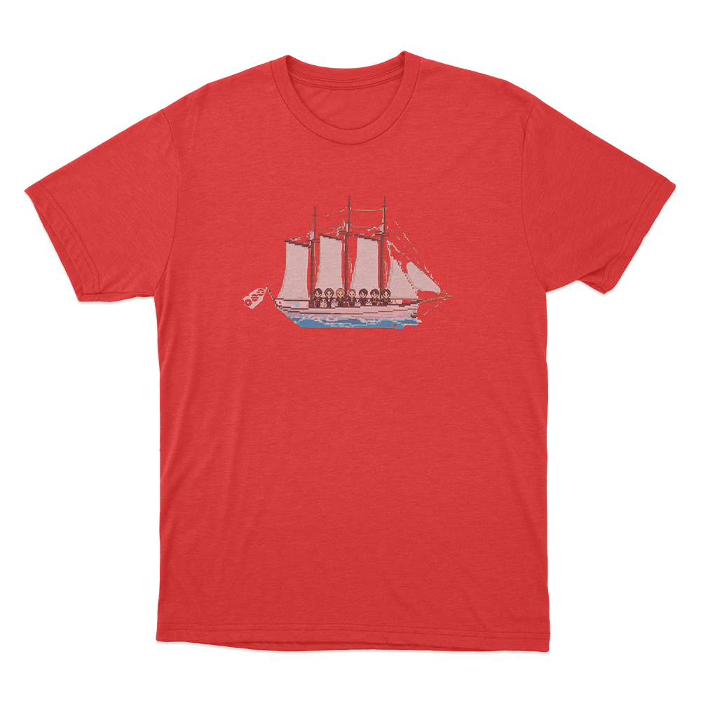 BTS Swim Pixel Unisex T Shirt Red BTS Swim Pixel Unisex T Shirt Red