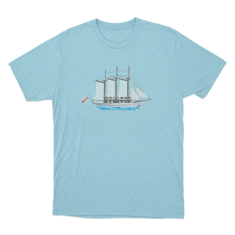 BTS Swim Pixel Unisex T Shirt Sky Blue BTS Swim Pixel Unisex T Shirt Sky Blue
