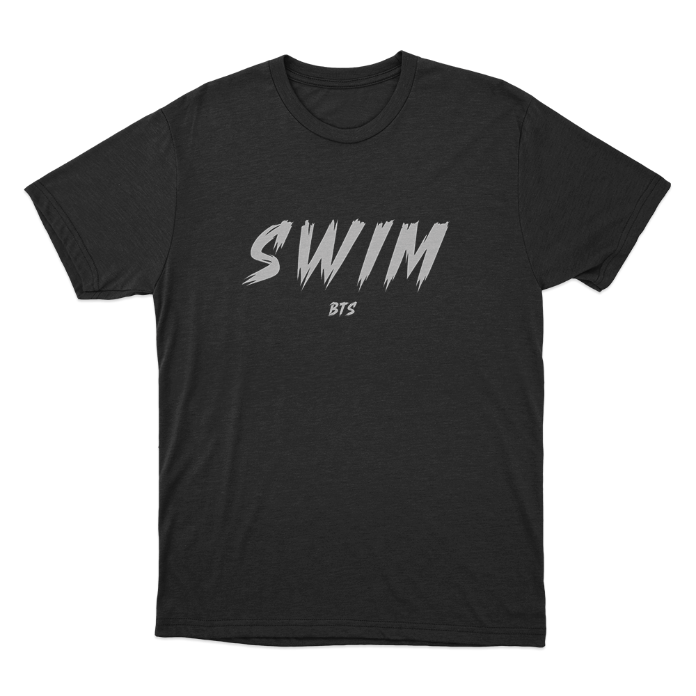 Keep Swimming Logo Unisex T Shirt Black Keep Swimming Logo Unisex T Shirt Black